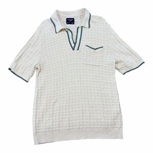 Abercrombie & Fitch Sideline-Style Sweater Short Sleeve Polo Shirt Large Tall